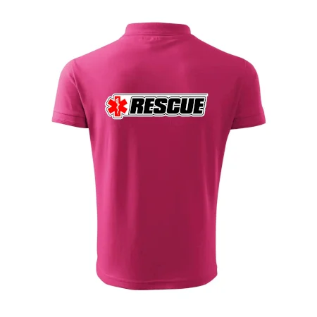 Záchranár rescue kríž červený
