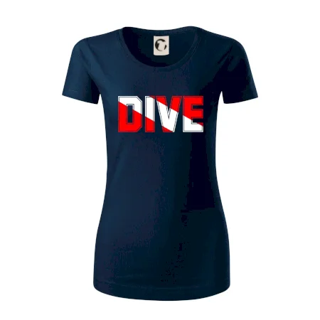 Dive nápis vlajka