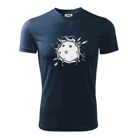 Florbal lopta v triku