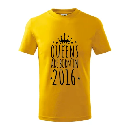 Queens are born in 2016