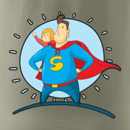 Ocko superman - dievča