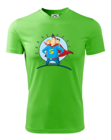 Ocko superman - dievča a chlapec