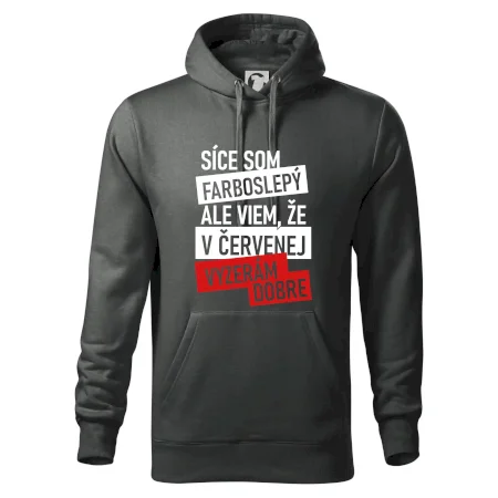 Síce som farboslepý, ale viem, že v červenej vyzerám dobre