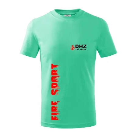 DHZ (oheň, firesport, názov sboru - vlastný nápis)