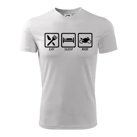 Eat sleep ride - cesta