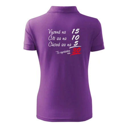 Vyzerá, cíti sa, chová sa - 30 rokov