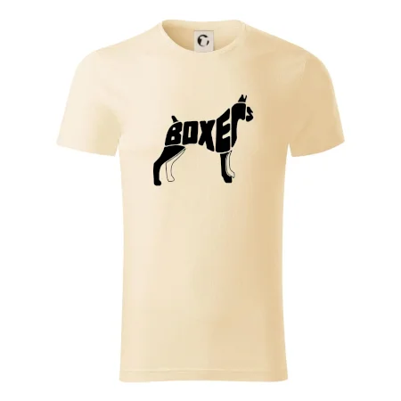 Boxer nápis v tele