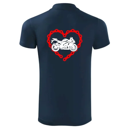 Moto srdce reťaz - cestná