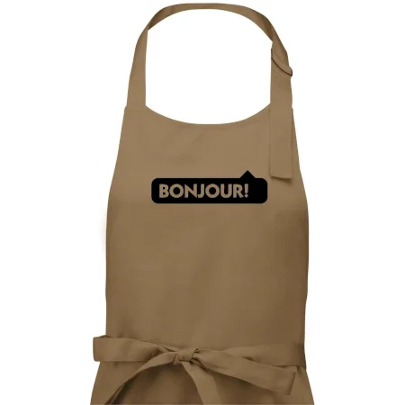 Nápis Bonjour