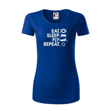 Eat sleep fly repeat