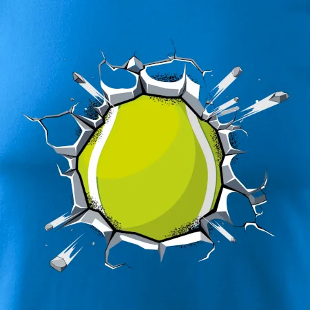 Tenisová loptička v triku