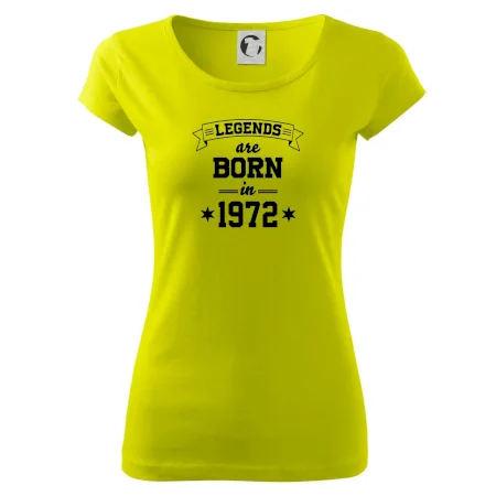 Legends are born in 1972