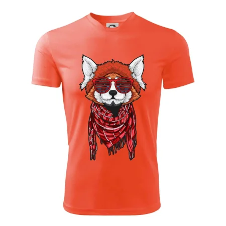 Červená panda hipster
