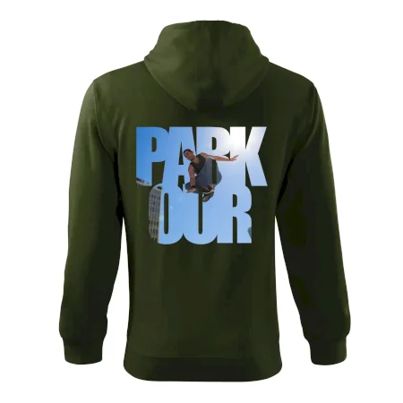 Parkour nápis nebo