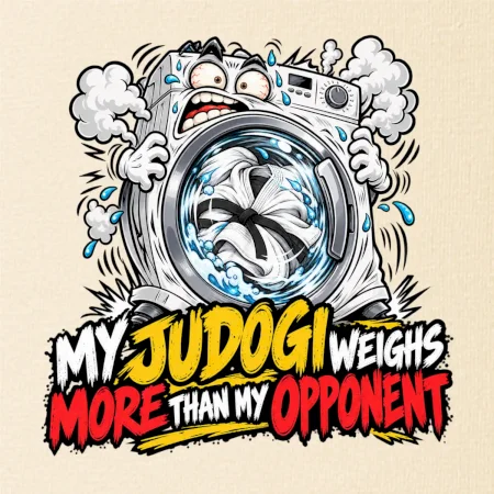 My judogi weighs more than my opponent