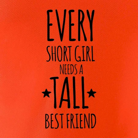 Every short girl needs a tall best friend