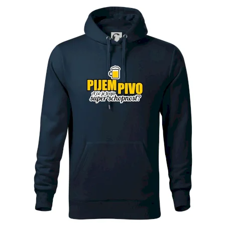 Pijem pivo - tvoja super schopnosť - rovný