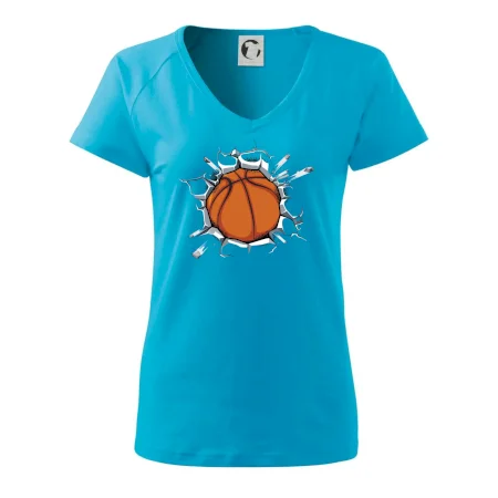 Basketbal lopta v triku
