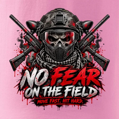 Lebka bojovníka – No Fear paintball