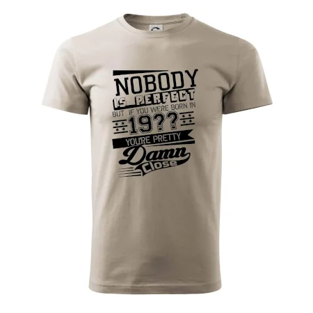 Nobody is perfect - Vlastný ročník