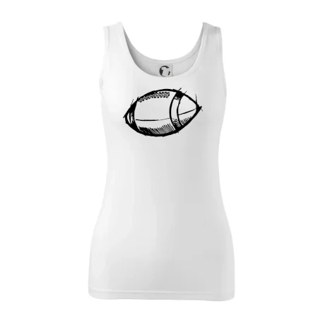 Americký futbal lopta skica