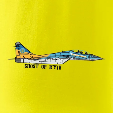 Mig 29 Fulcrum Blue-Yellow - Ghost of Kyiv