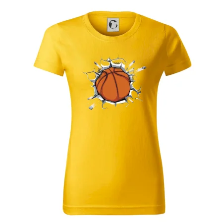 Basketbal lopta v triku