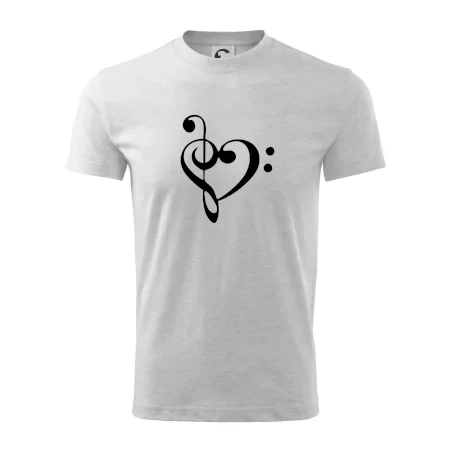 Husľový kľúč srdce