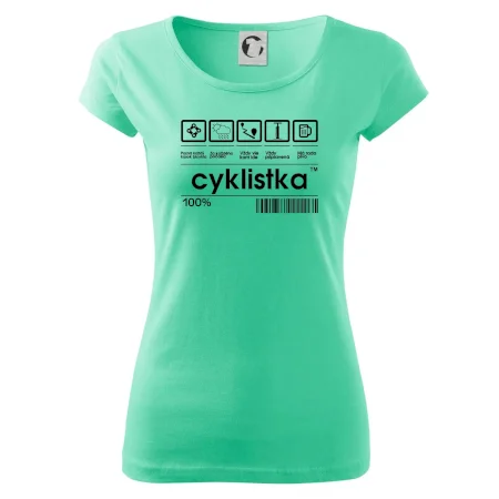 Čiarový kód - cyklistka