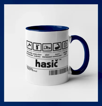 Čiarový kód - Hasič / hasička