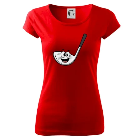 Parové tričko - Golfová palica a loptička