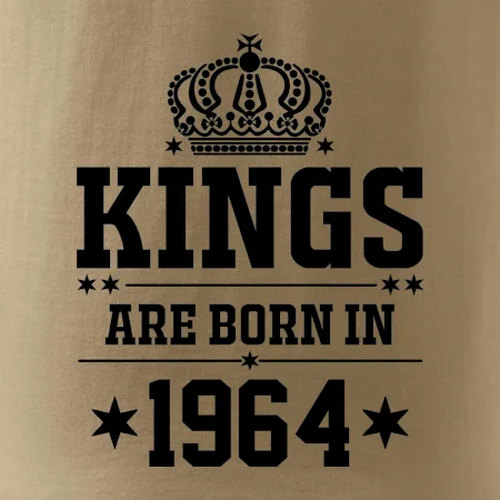 Kings are born in 1964