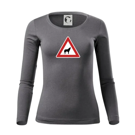 Dopravná značka - Pozor vlk