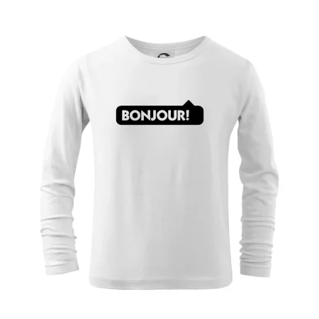Nápis Bonjour
