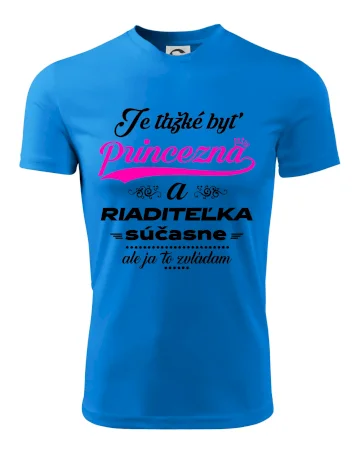 Je ťažké byť princezná riaditeľka