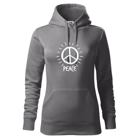 Peace symbol čiernobiely