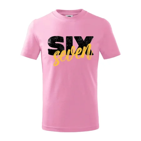 Six seven - písmo