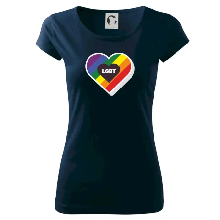 LGBT srdce dúhové