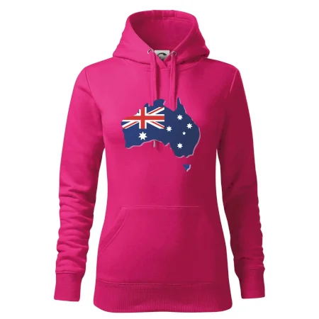 Austrália - vlajka mapa