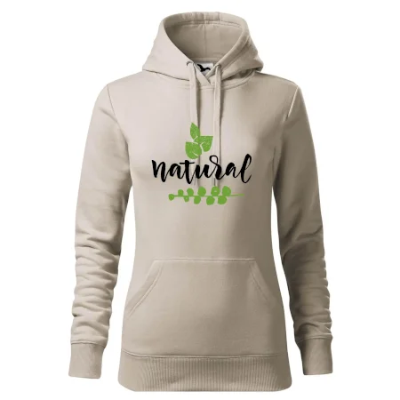 Natural - nápis v listoch