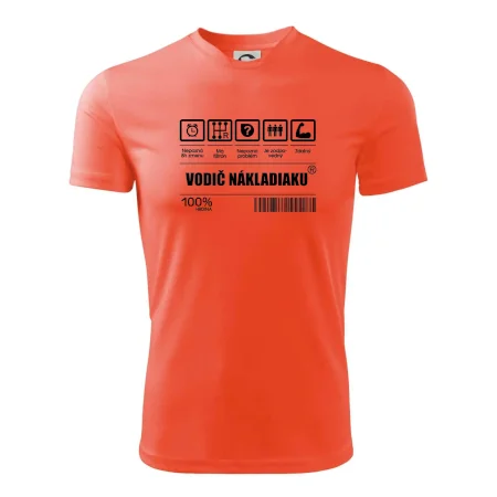 Čiarový kód - Vodič nákladiaku