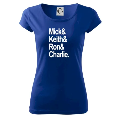 Mick Keith Ron Charlie