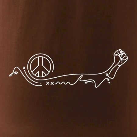 Päsť a symbol mieru