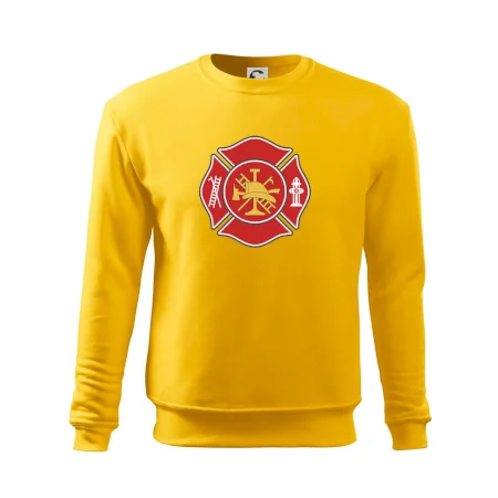 Fire department logo červené