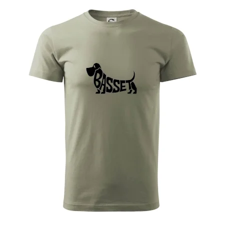 Basset nápis v tele