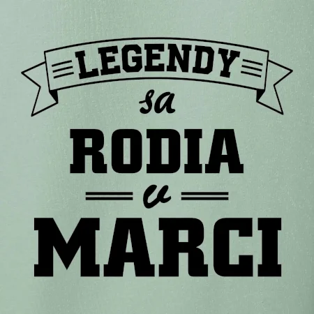 Legendy sa rodia v marci