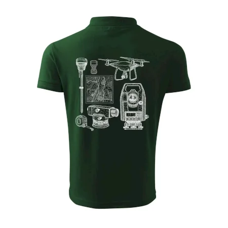 Geodet teodolit dron