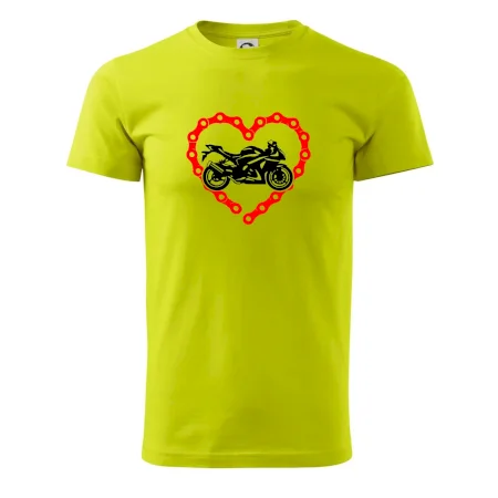 Moto srdce reťaz - cestná