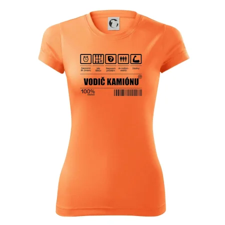 Čiarový kód - Vodič kamiónu