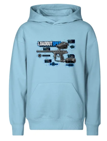 Technický výkres výstroja pre paintball